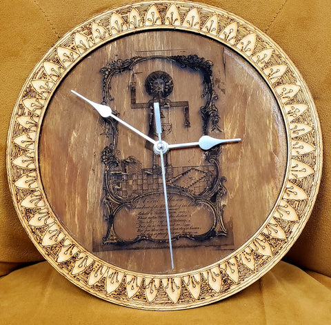 Behold a Master Mason Clock